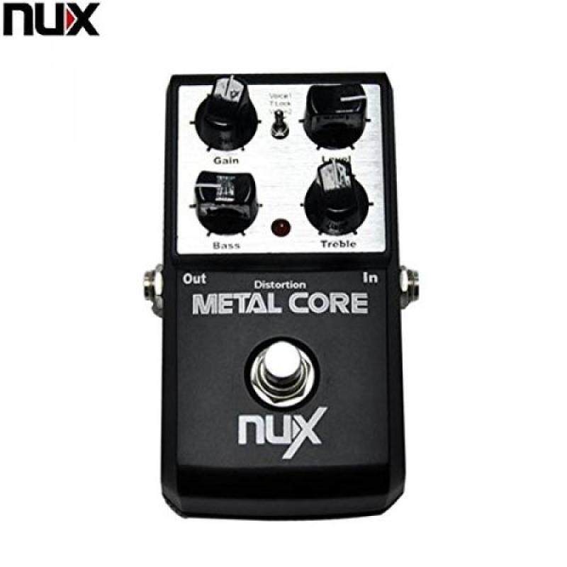 Twinbuys NUX Aluminum Alloy Housing Metal Core Distortion Effect Pedal 2-Band EQ Tone Lock Preset Function True Bypass Malaysia