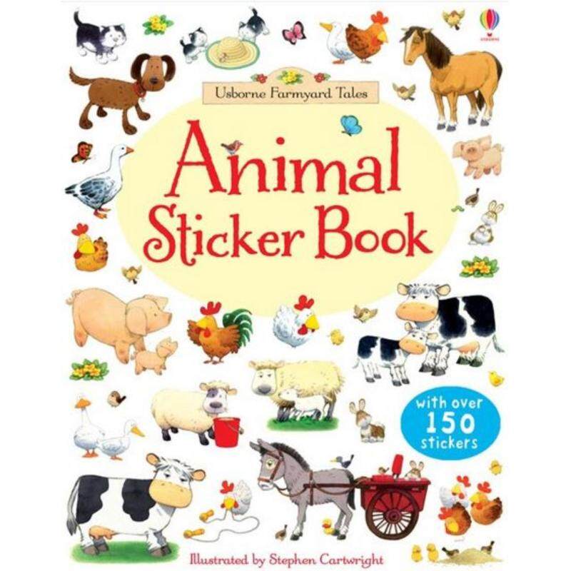 Usborne Farmyard Tales - Animals Sticker Book Malaysia