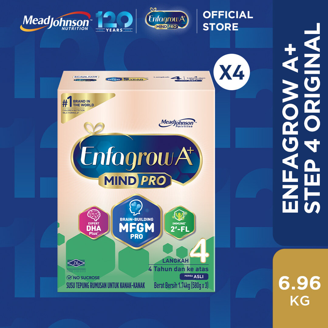 Enfagrow A+ Step ORIGINAL/VANILLA Susu Milk Formula
