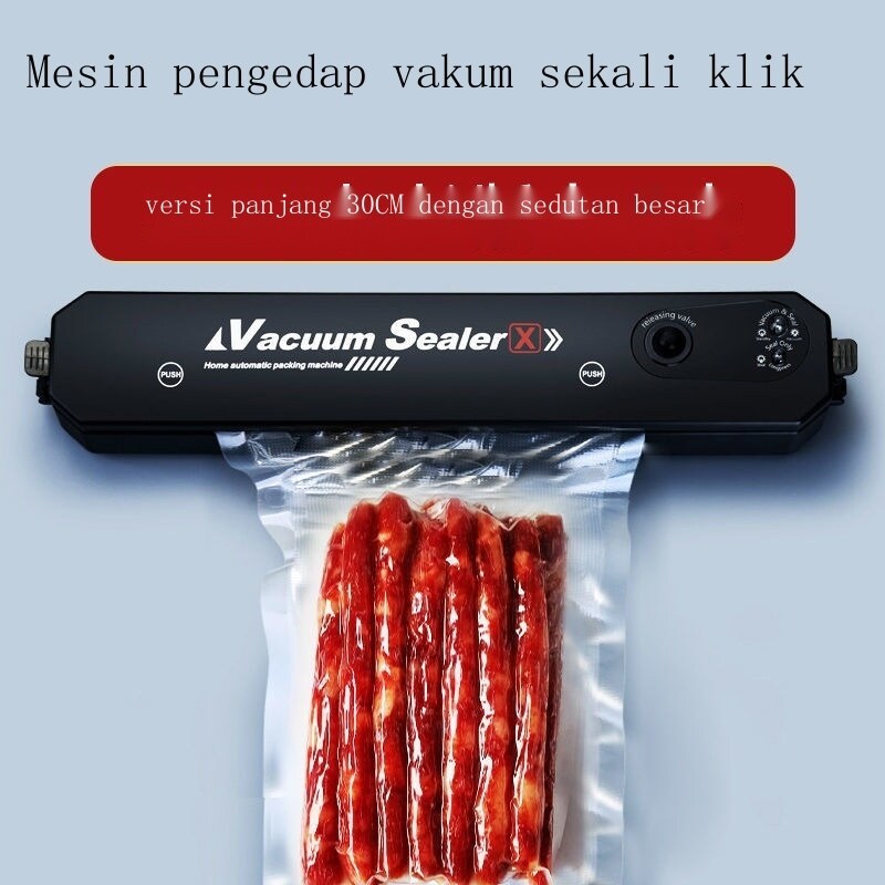 Gambar 9ZhouGZ Fully automatic vacuum sealing machine householdkitchen food preservation compression packaging laminate and universal artifact