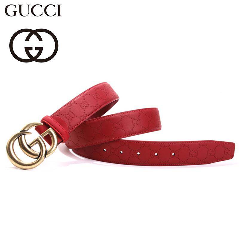 maroon gucci belt