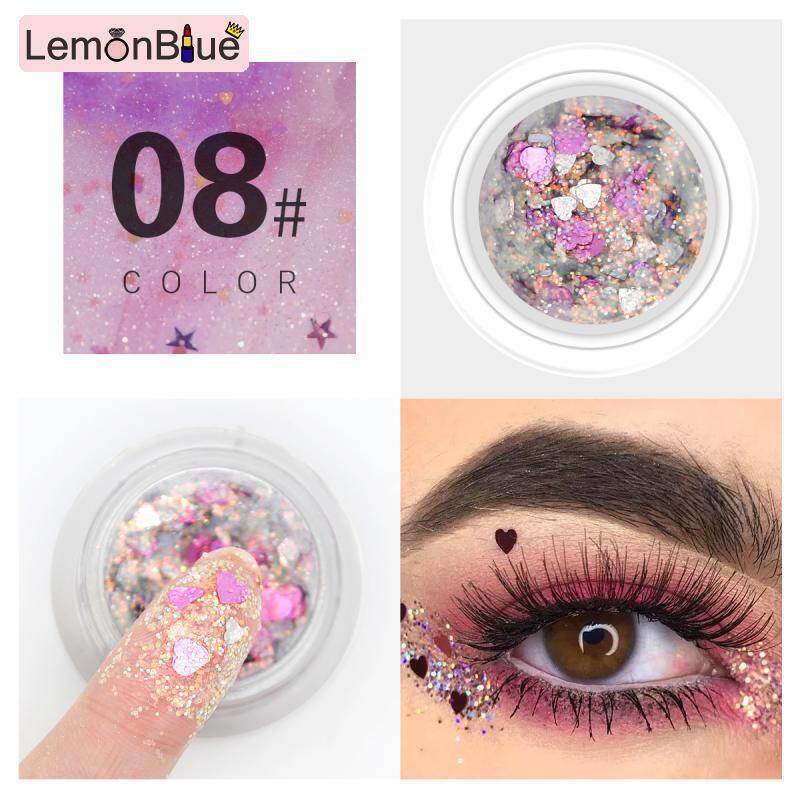 Gambar LemonBlue 1pc Eyeshadow Eye Makeup Shimmery Lasting Silky Cosmetic Supplies for Women Girls