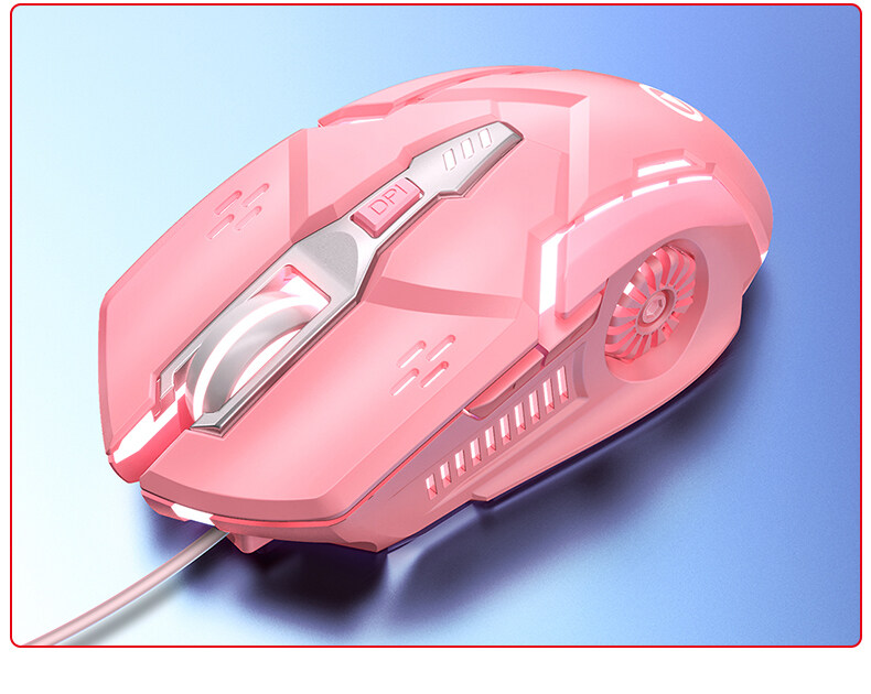 FLOVEME Chuột Có Dây Chuột Chơi Game RGB Dạ Quang Chuột Máy Móc Chuột Im Lặng Có Dây USB 6 Nút 7 Màu Đèn Nền Phụ Kiện Máy Tính Thể Thao Điện Tử Cho Máy Tính Xách Tay Máy Tính Xách Tay Máy Tính Windows 7/8/10/XP