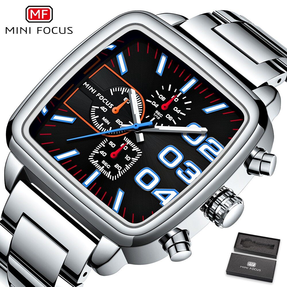 Đồng Hồ Thương Hiệu Xa Xỉ Hàng Đầu Tập Trung MINI, Đồng Hồ Thể Thao Nam Thời Trang Nổi Tiếng, Đồng Hồ Đeo Tay Thạch Anh Cho Nam MF0314G