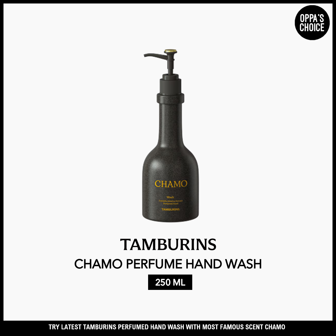 Tamburins Perfumed Hand Wash Chamo 250Ml - Cleanse & Moisturize