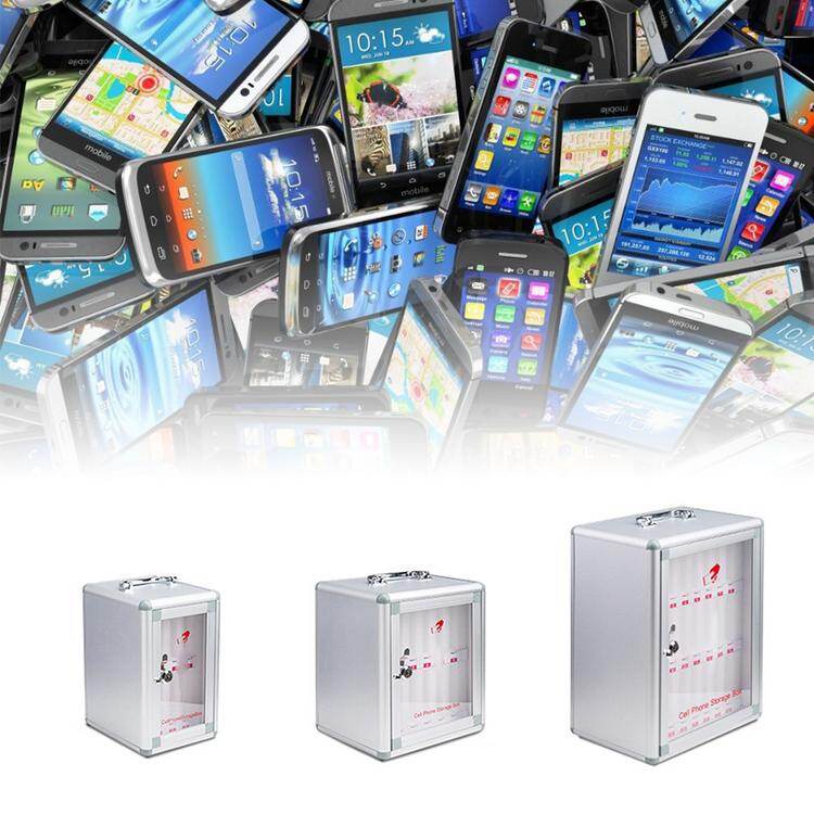 Aokaila Aluminum Alloy Pocket Chart Storage Cabinet For Cell Phones Can Be Carried By Hand Lazada Ph