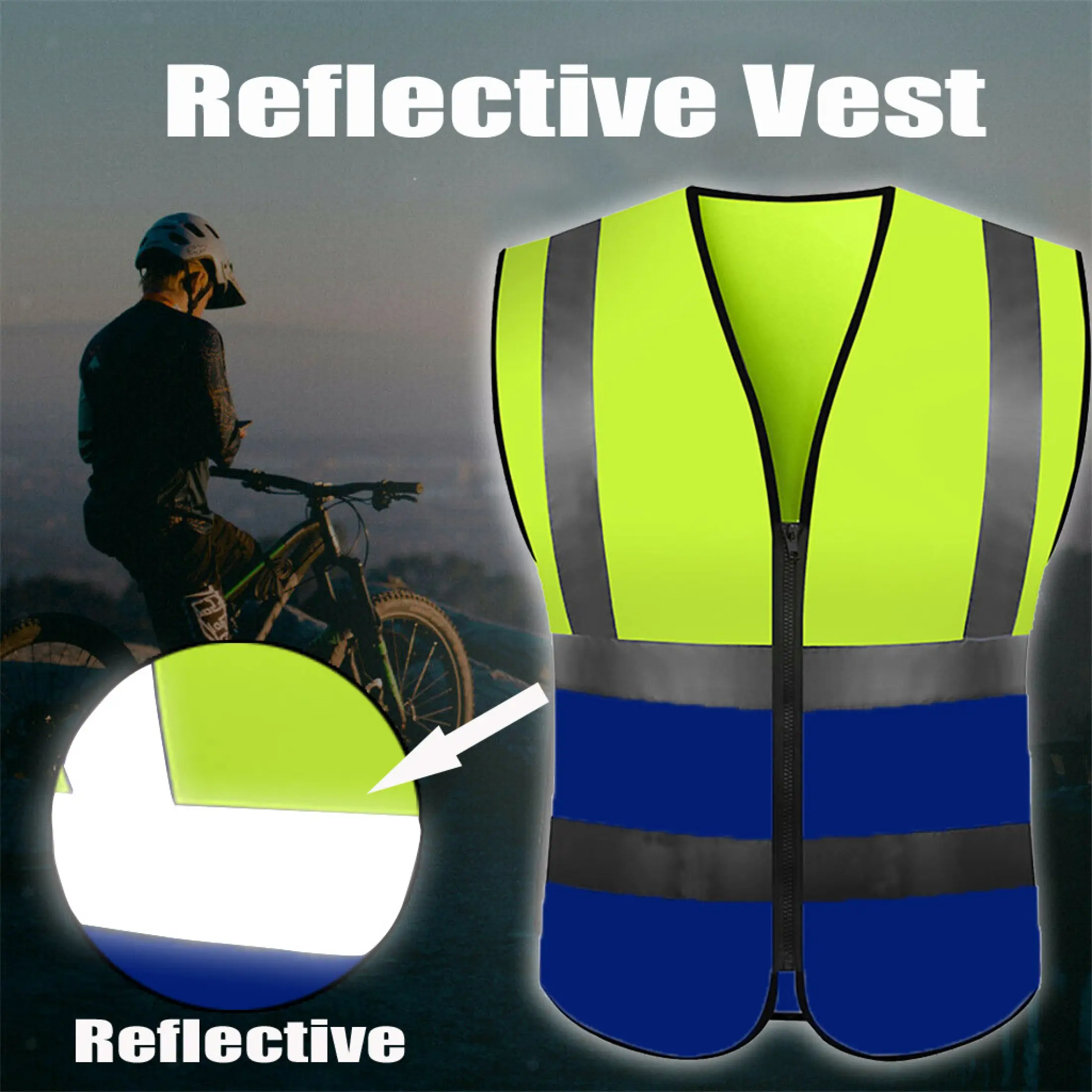 cycling reflective vest