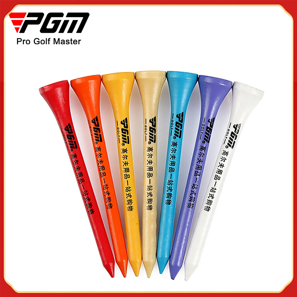 Pgm cọc TEE để nâng bóng gôn bóng Tee bằng gỗ chủ Golf cung cấp phụ kiện 42/54/70/83 Mét màu ngẫu nhiên qt003