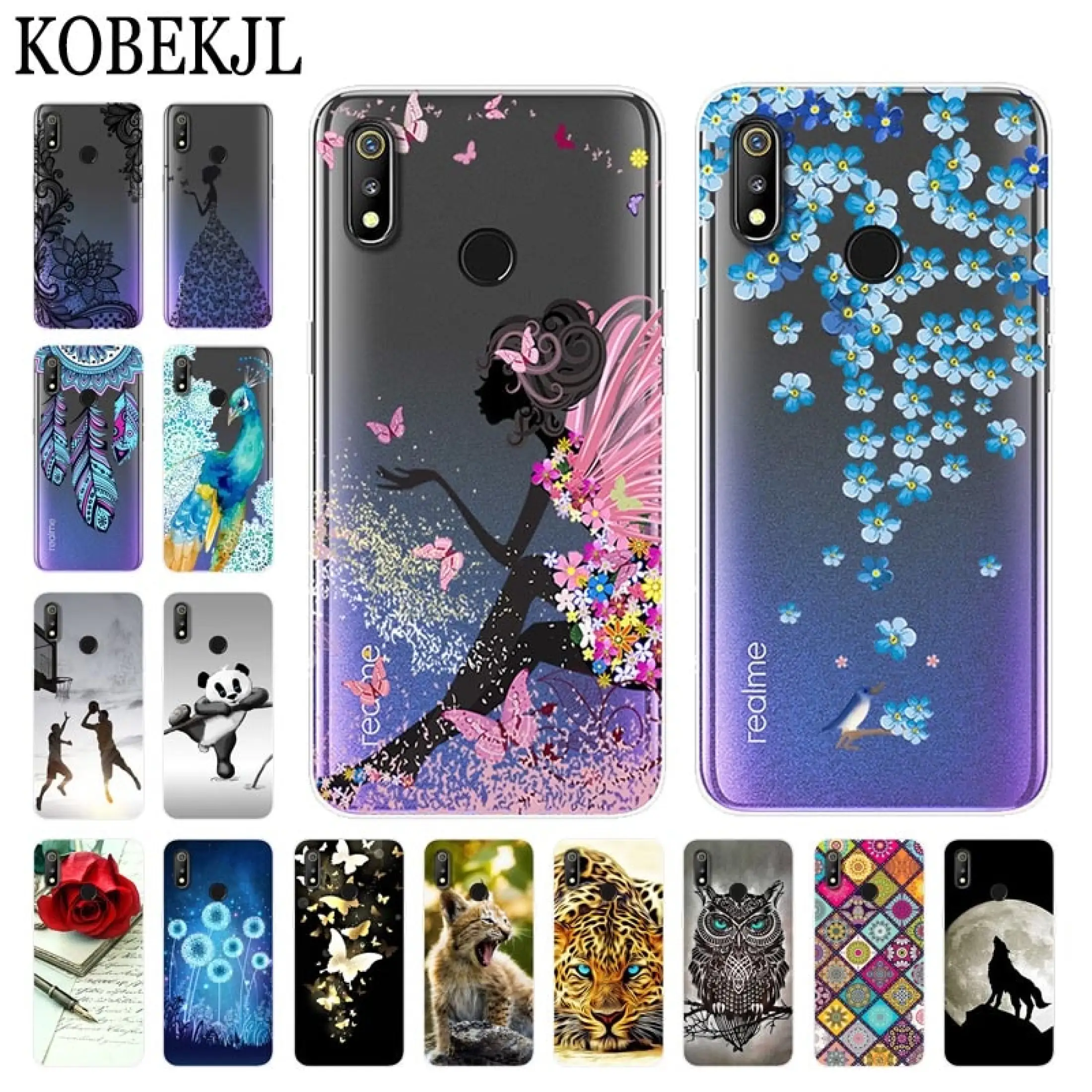 Casing Oppo Realme 3 Penutup Belakang Hp Silikon Tpu Kartun Lembut Oppo Realme 3 Rmx1821 Realme3 6 22 Lazada Indonesia
