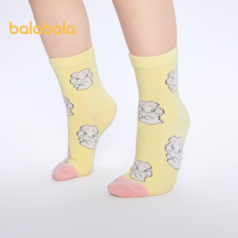 balabala Toddler Girls Boys Socks Spring Socks Elastic Thickened Warm Dinosaur Five Pairs Socks ราคา 210 บาท*ส่งฟรี
