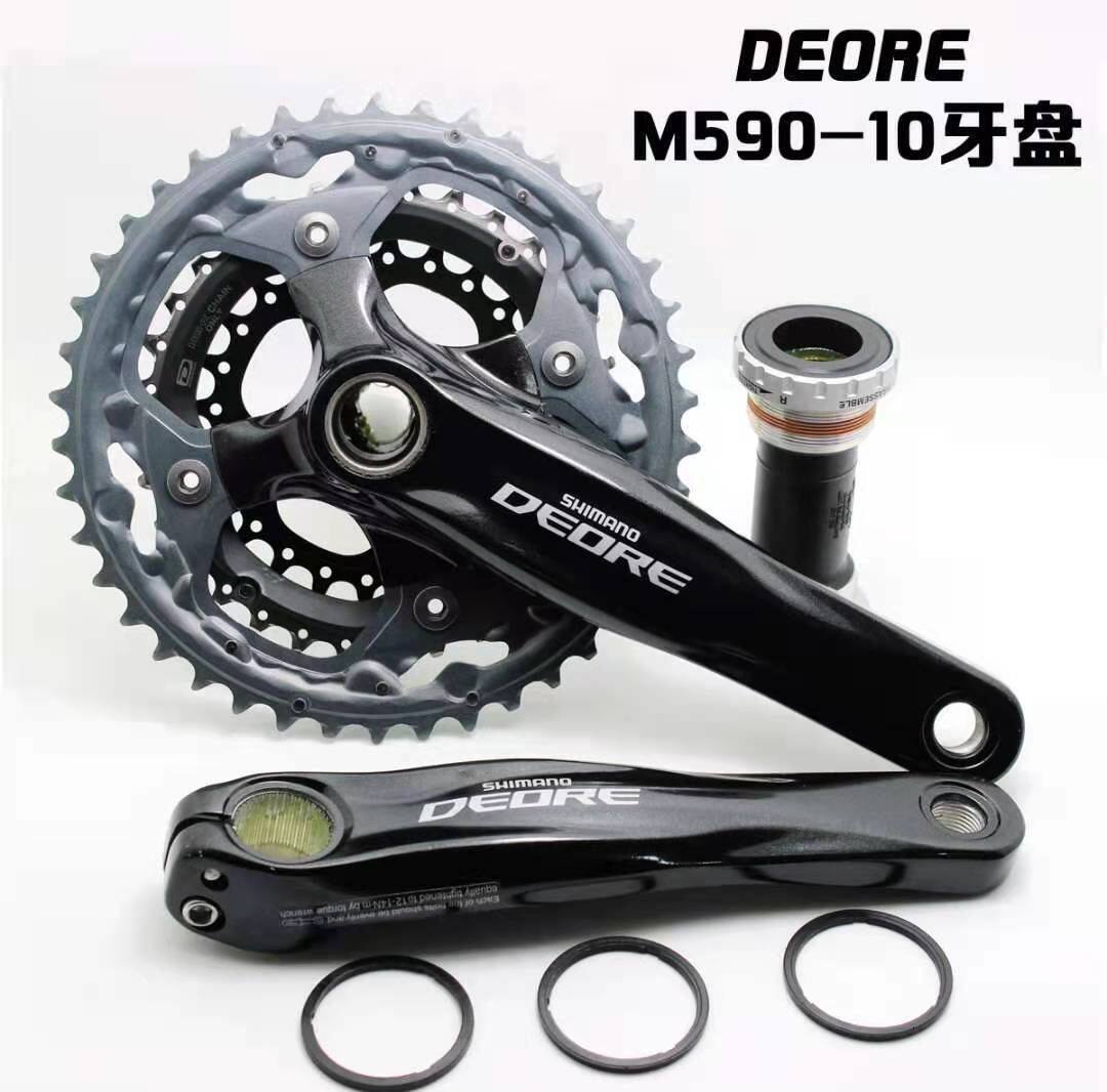 Shimano DEORE Fc M591 44-32-22T m590 T6010 Crankstel 48-36-26T Wheel 9 10 S  27 30 Speed Tandwiel m610 42-32-24T 170mm Crank mtb Bike | Lazada PH