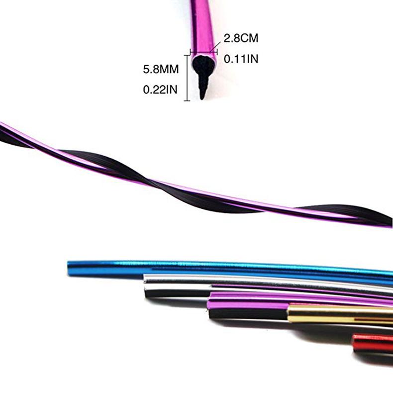 Carmotoring 5M Silver Car Interior Trim Strip – Flexible Molding For Dashboard, Door Gap & Edge Line
