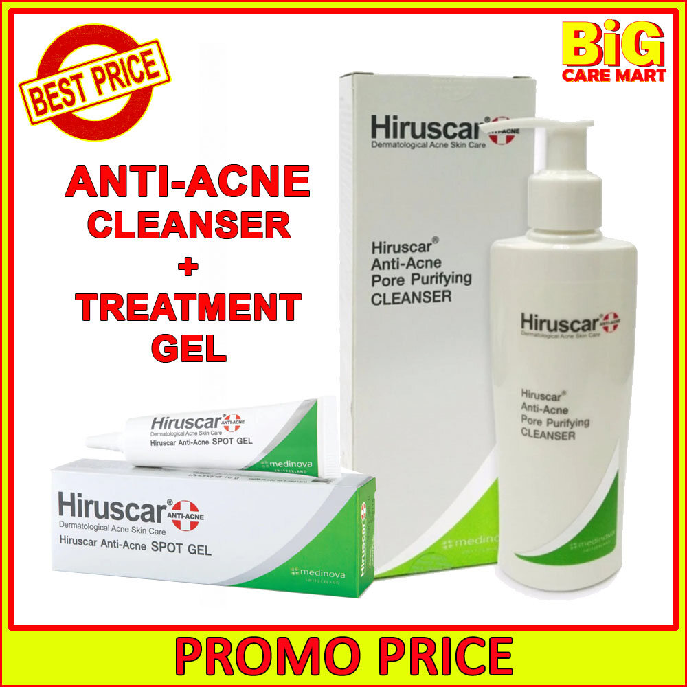 hiruscar dermatological acne skin care