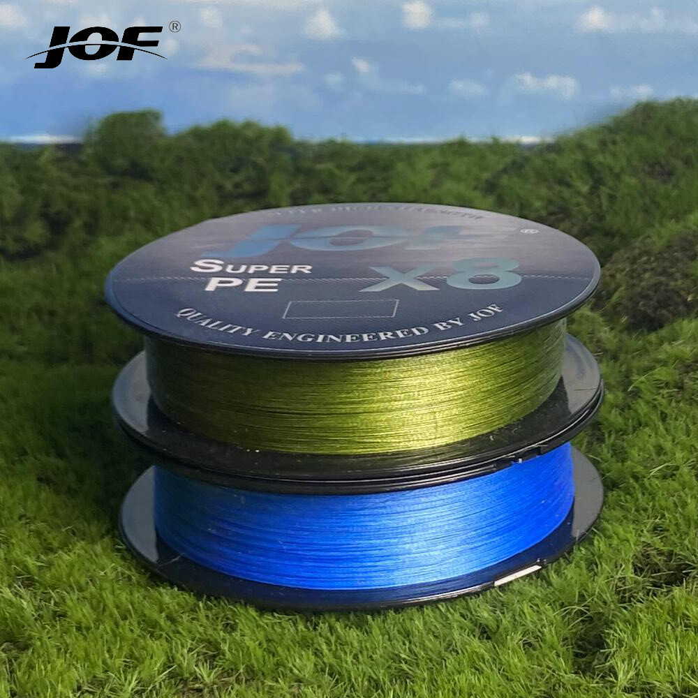 JOF 8x-Strand Braided Fishing Line 150M 300M Japanese Multifilament Pe Wire For Saltwater Durable Woven Thread Tackle ราคา 89 บาท*ส่งฟรี