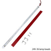 [Local] iriisy 12V/24V LED 24LED 36 LED Car Interior Light Lamp Strip Bar On/Off Switch for Van Lorry Truck Camper Caravan Camping RV Caravan