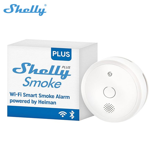 Shelly Plus Smoke Alarm Wi-Fi Smart Photoelectric Smoke Alarm Effective At Detecting Slow Fires That LED Indications Ioud Alarm ราคา 2,023 บาท*ส่งฟรี