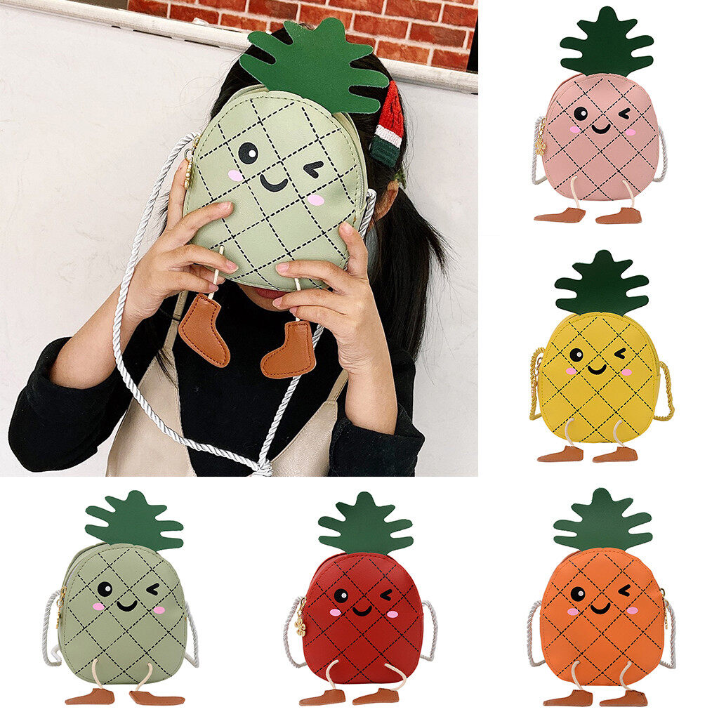 Anak Anak Anak Perempuan Lucu Kartun Nanas Messenger Tas Selempang Tas Pundak Anak Anak Anak Perempuan Lucu Kartun Nanas Messenger Tas Selempang Tas Pundak