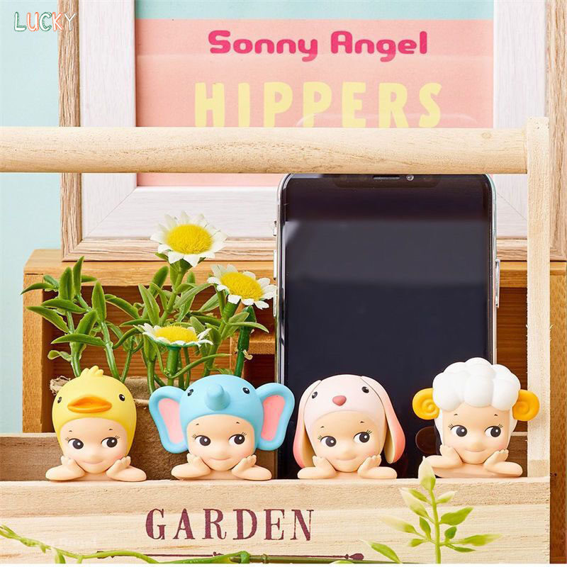 Sonny Angel Hippers Series Cute Kawaii Action Figures Mystery Christmas