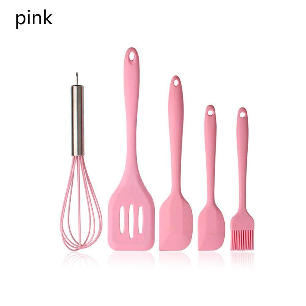 pink spatulas cooking utensils