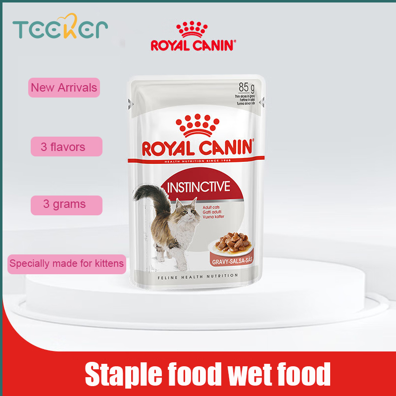 Teeker Pet Royal Canin Wet Food Pouch 85g Kitten Food Cat food dry food 108g/2kg ราคา 525 บาท*ส่งฟรี