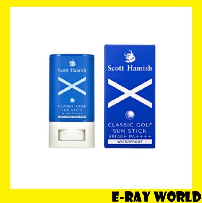 Gậy chống nắng golf cổ điển Scott Hamish SPF50 + PA ++++ / UV thể thao/chống ánh nắng mặt trời/Kem chống nắng/Kem chống nắng