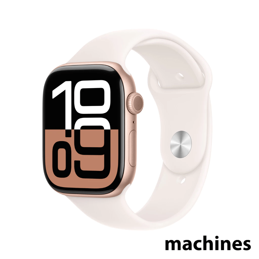 Apple Watch Series 10 (GPS) 46mm Aluminium Case with Sport Band