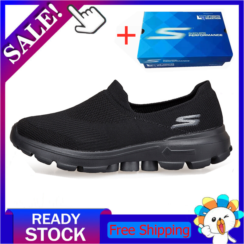 Skechers_GO WALK 5-giày nữ giày thể thao Giày thể thao nữ Đôi giầy đen 4