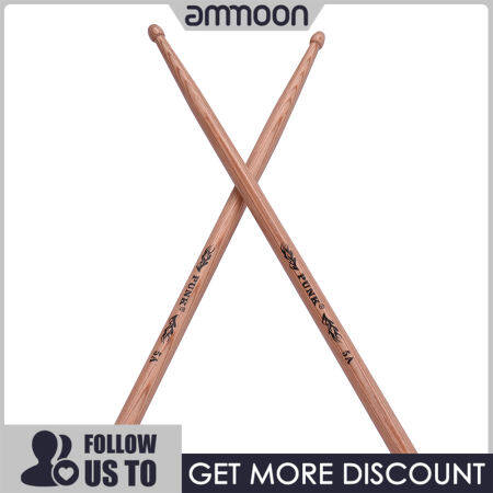 Hickory Wood Drumsticks Set for Drum Set Accessories