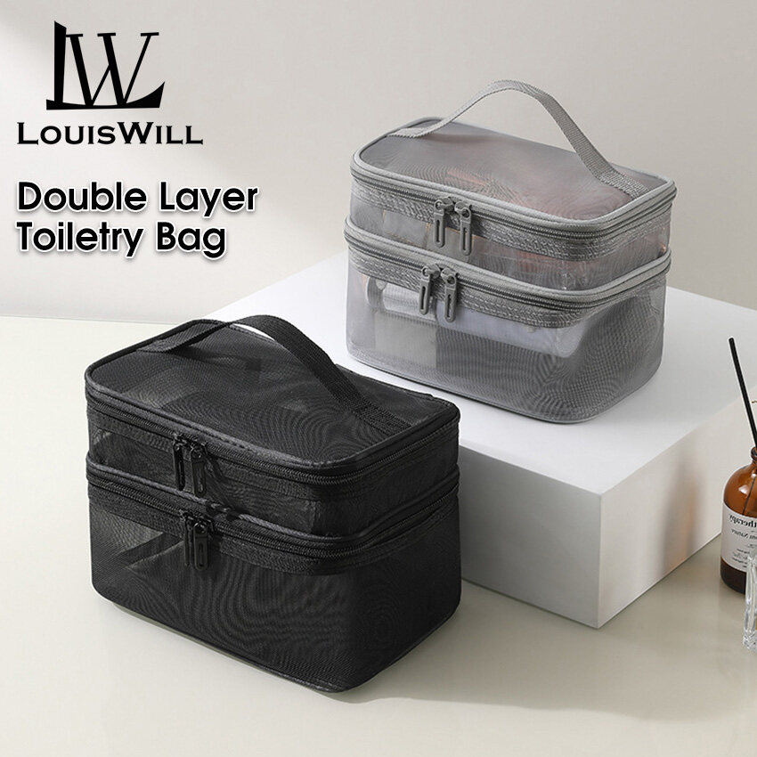 LouisWill Toiletry Bag Makeup Bag Travel Toiletries & Cosmetic Bag