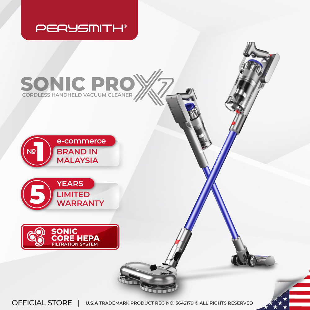 PerySmith Cordless Handheld Vacuum 
