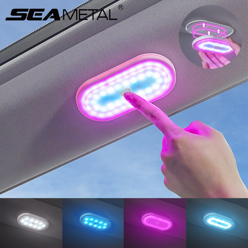 Seametal đèn nội thất đèn xung quanh đèn led đọc sách nội thất đèn cảm ứng đèn nội thất ô tô