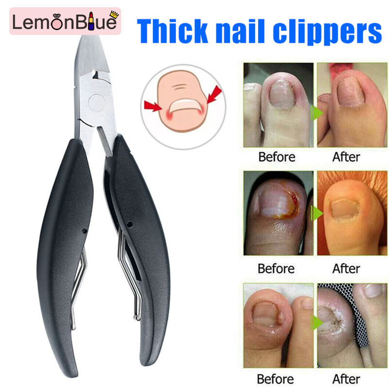 Gambar LemonBlue Toenail Clippers for Thick Ingrown Toe Nails Heavy Duty Nail Scissor Cut Toenails Tools