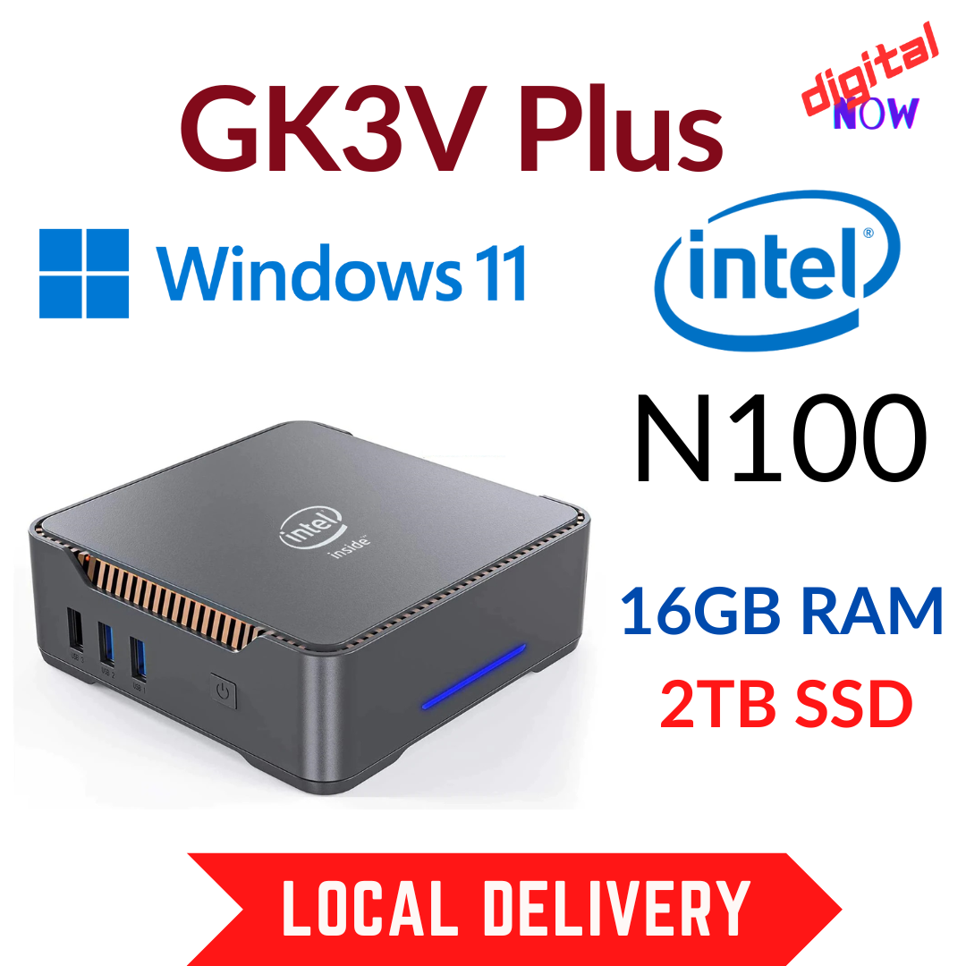 ZX01 Intel N5105 Windows Mini PC 2.9GHz 8GB DDR4 RAM 128/256/512