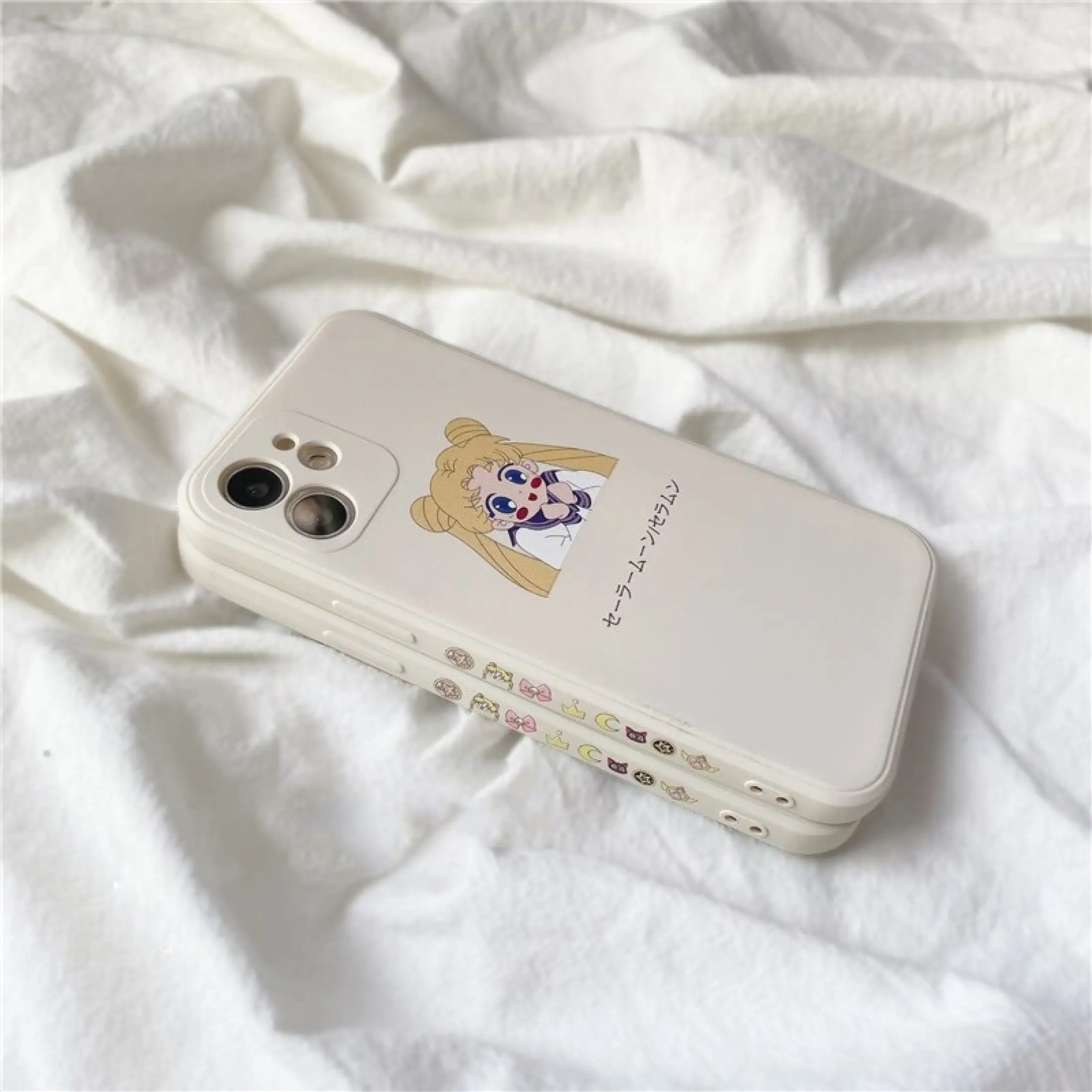 Cartoon Sailor Moon Liquid Silicone Frame Phone Case For Iphone 12 Pro Max 11 Pro Max 12mini 7 8 Plus X Xs Max Xr Se Cute Cover Lazada Ph