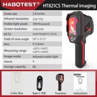 HABOTEST Infrared Thermal Imager HT821A HT821B HT821As HT821Cs High Definition Thermography for Repairing PCB Floor Heating Testing Pipeline Inspection