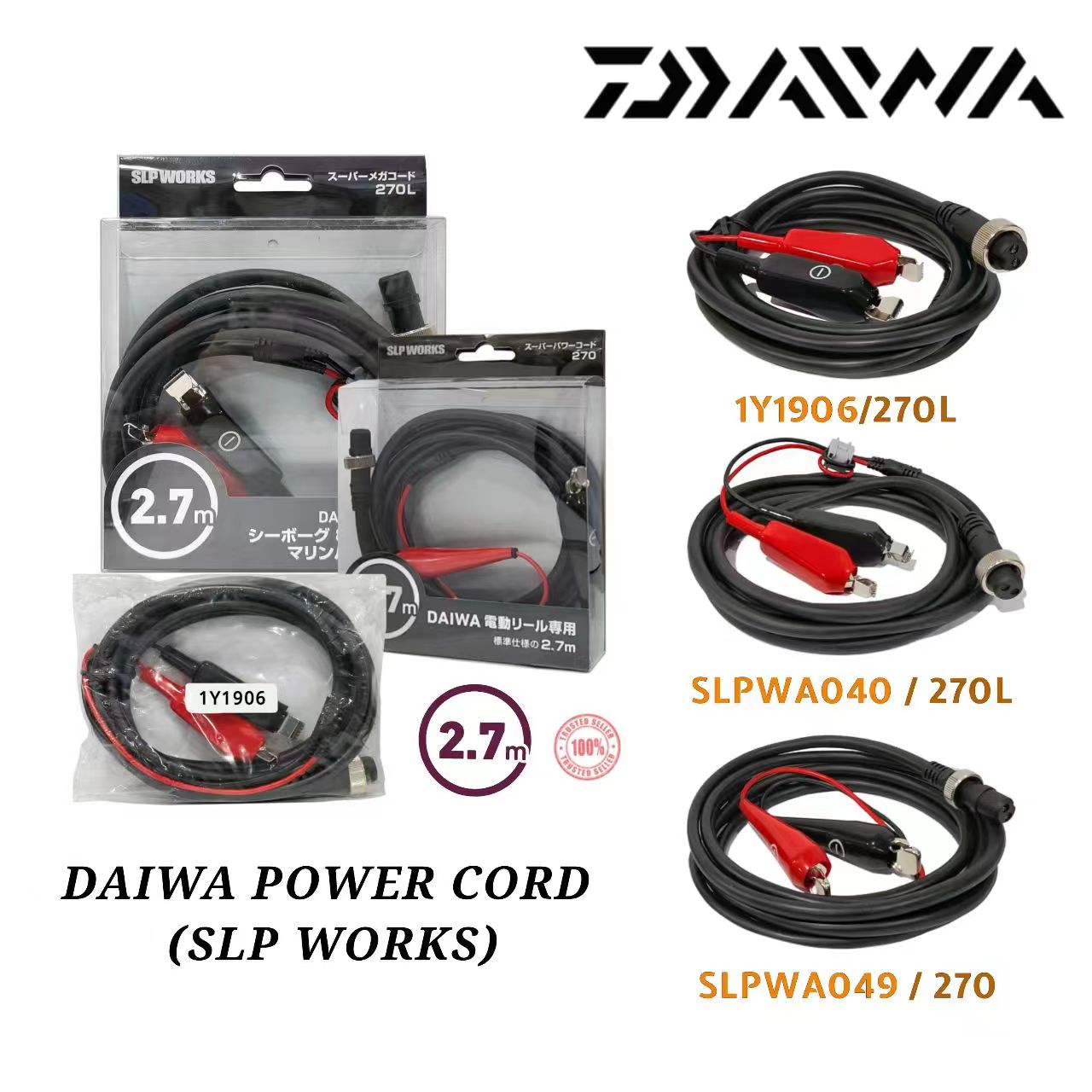 Moulinet De Pêche Daiwa SLP WORKS Super Mega Code 270 (L) - Neuf Sous Emballage