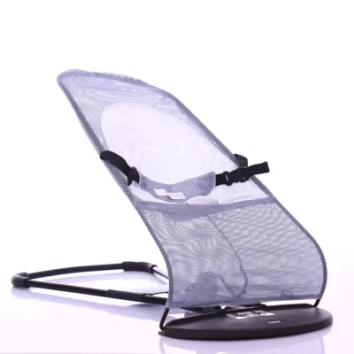 [READY STO] Foldable Baby Balance ChairBaby RockerBouncer ChairReclinerSleeping Tool Chair Breathable Net AC-169 (2)
