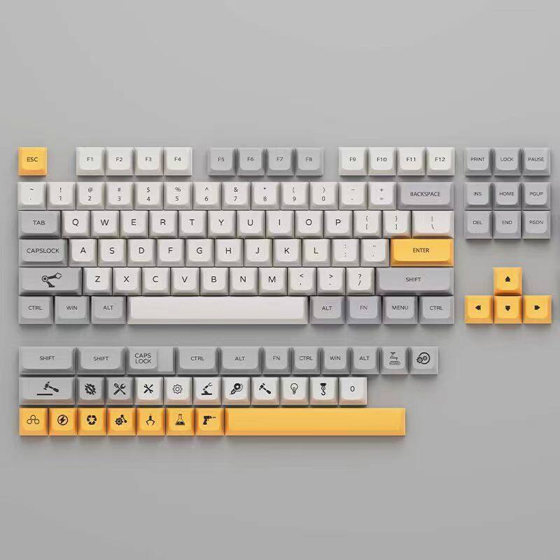 Công nghiệp nặng Keycap 134 phím xda hồ sơ PBT thăng hoa Keycaps cho công tắc Cherry MX Bàn phím cơ IKBC RK akko ciy
