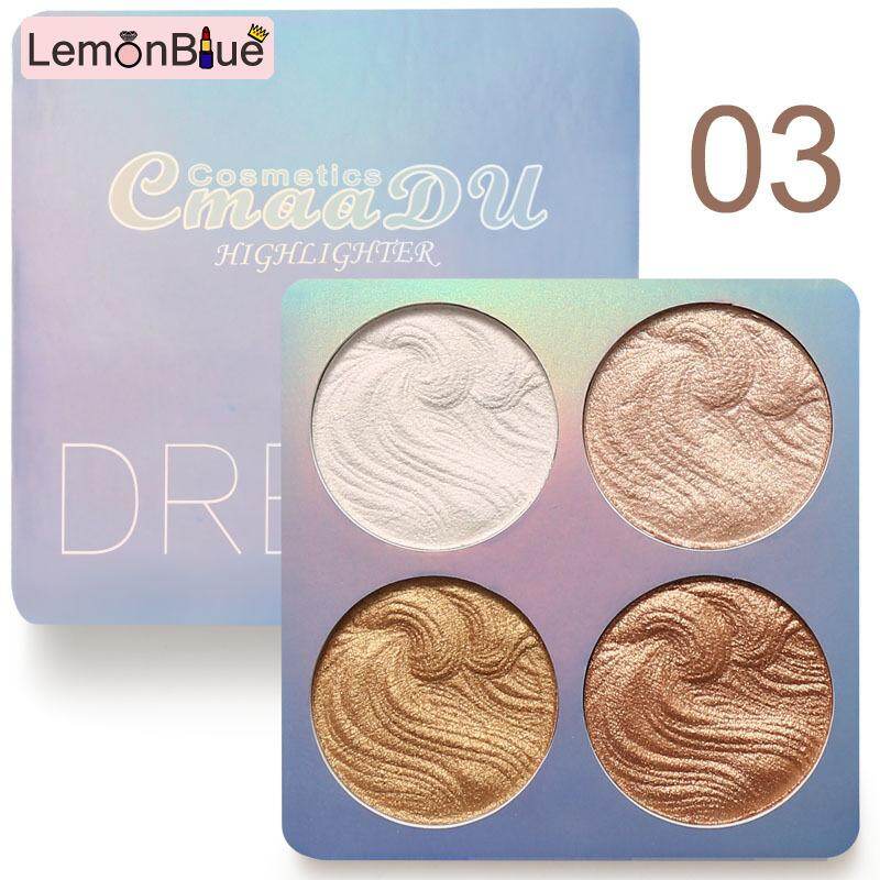 Gambar LemonBlue Highlighter Brighten Prominent Side Profile Highlight Palette Face Contour