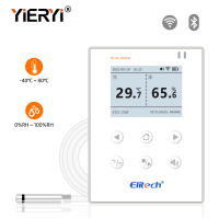 Yieryi RCW-800WIFI Remote Wireless Temperature and Humidity Data Logger Temperature Recorder Data Logger APP Cloud Data Storage