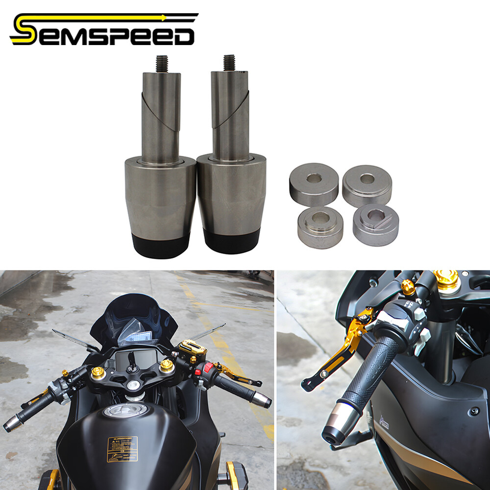 SEMSPEED 1 Pair Motorcycle 22mm Handlebar Handle Bar Ends Grips For Honda ADV150 PCX 160 Click Vario 150 125 FORZA 350 300 250 125 XADV750 ราคา 1,082 บาท*ส่งฟรี