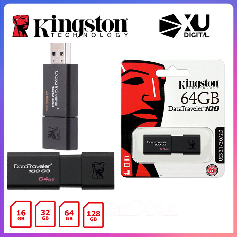 K Ingston Ổ Đĩa Flash Ổ Lưu Trữ 16GB 32GB 64GB 128GB USB 3.0 Ổ USB USB 2T Thẻ Nhớ Ổ Đĩa Flash Ổ USB Cho Máy Tính Bảng