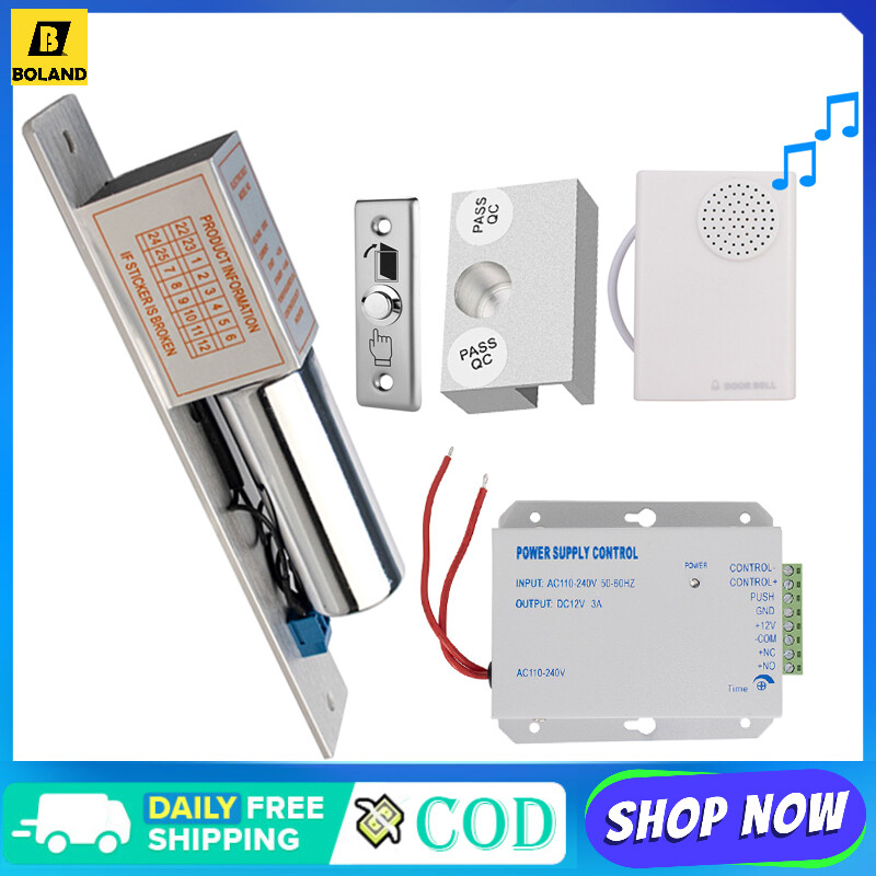 Boland khóa bu lông điện không an toàn pcb khóa cửa mộng điện tử giảm nhiệt độ thấp với độ trễ thời gian cho hệ thống kiểm soát ra vào