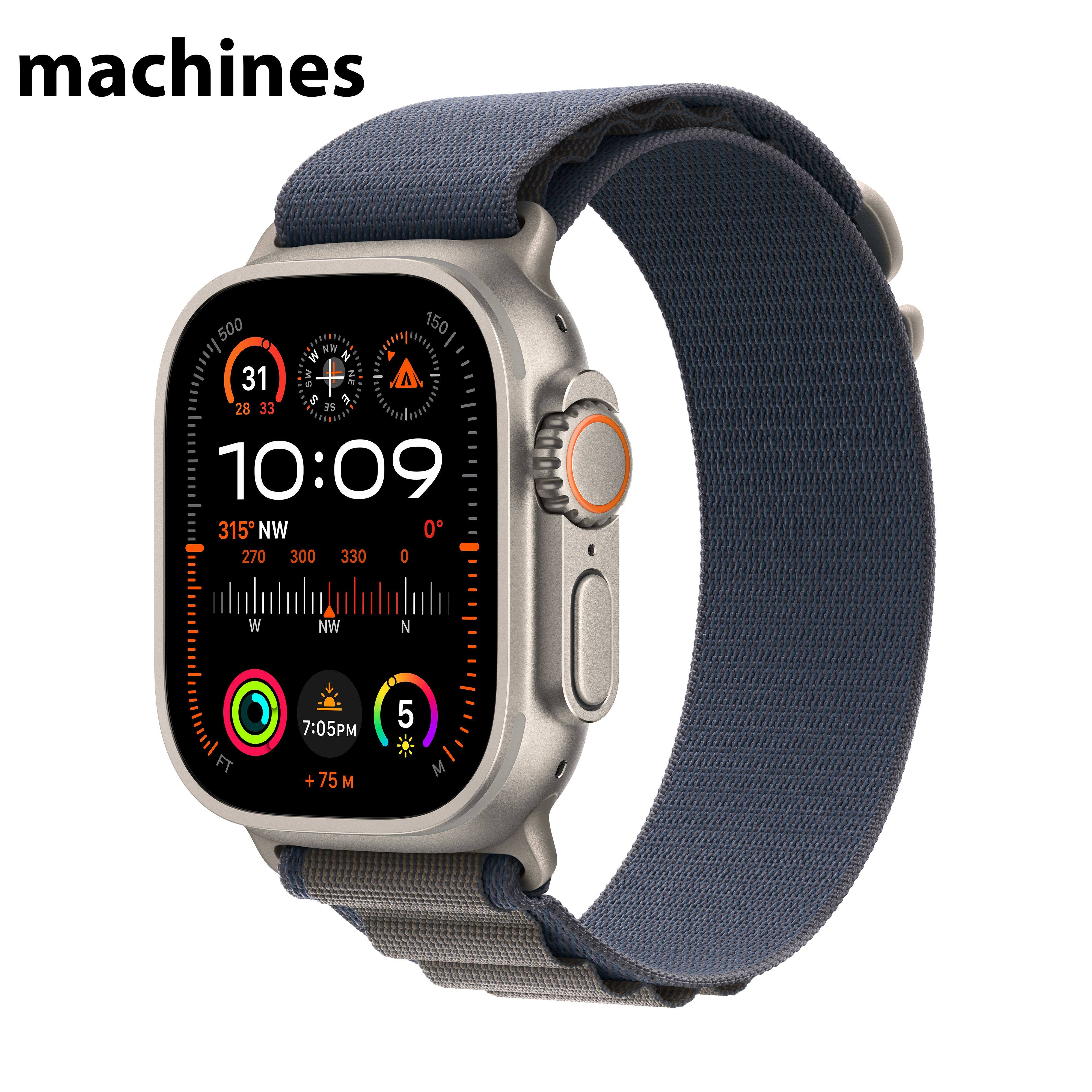 Apple Watch Ultra 2 (GPS + Cellular) 49mm Titanium Case with Alpine Loop