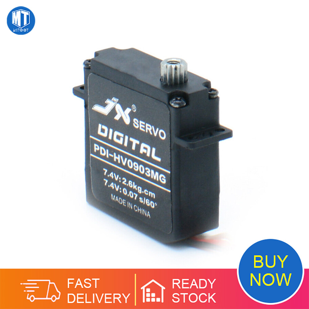 JX Servo PDI-HV0903MG Bánh Răng Kim Loại Tiêu Chuẩn Kỹ Thuật Số Mô-men Xoắn Cao 3Kg Servo Cho Máy Bay Trực Thăng Điều Khiển Từ Xa