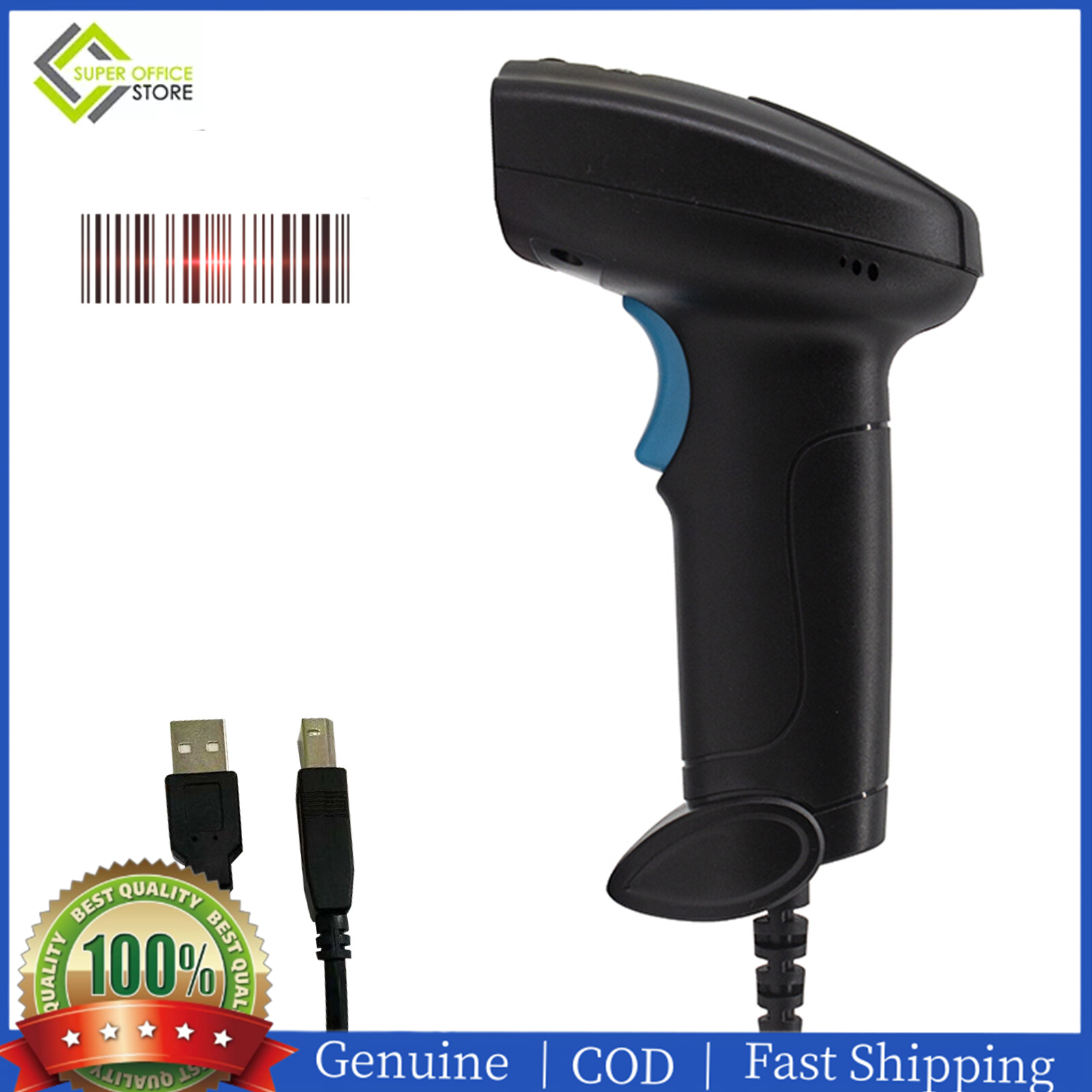 Máy quét mã vạch 1d máy đọc mã vạch không dây cầm tay kích hoạt thủ công/tự động quét liên tục hỗ trợ mã giấy tương thích với windows android mac cho siêu thị cửa hàng bán lẻ thư viện kho vận