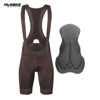 YKYWBIKE 2024 New Cycling Bib Shorts Men Outdoor Wear Bike Cycling 6 Hours Cycling Padded Riding Bib Tights Bicycle Bib Short