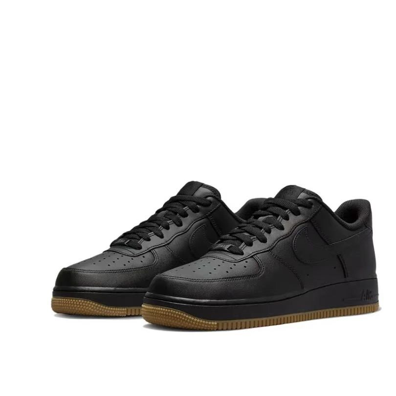 giày thể thao nam Giày thể thao cổ thấp Nike Air Force 1 Low "Black Gum" Unisex Black Gum giày thể thao