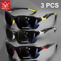IMPALA 3 cái Kính mát phân cực cho Nam Nữ Mắt kính dùng cho thể thao ngoài trời UV400 ống kính chống chói lái xe câu cá đi xe đạp Kính râm no. pg2007w
