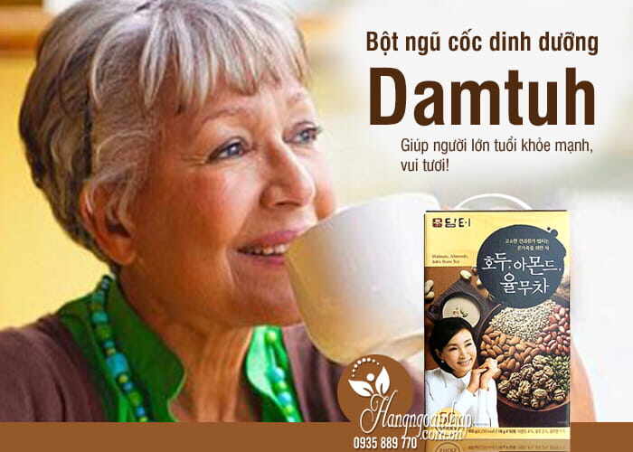 Thực phẩm chức năng Bột ngũ cốc dinh dưỡng Damtuh Hàn Quốc 50 gói